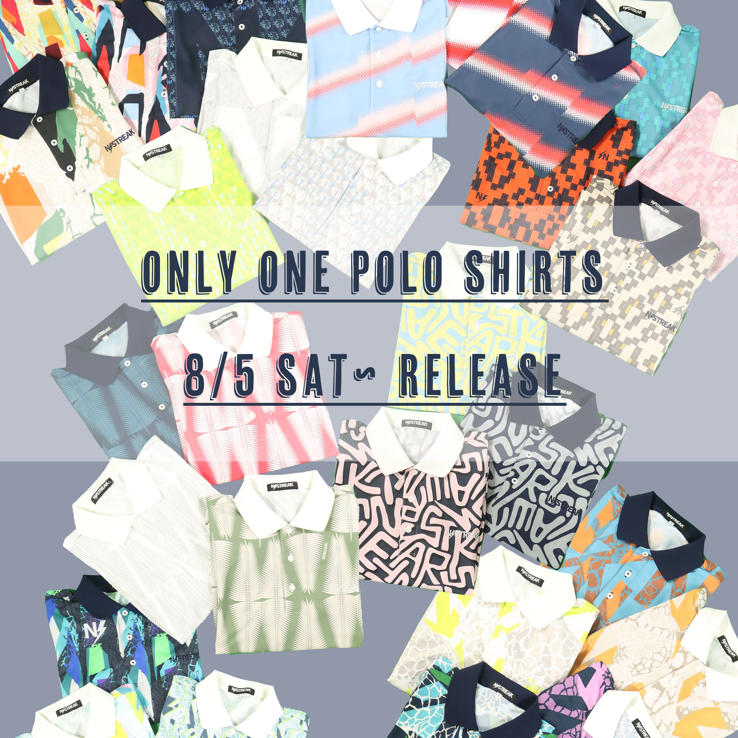 ONLY ONE POLO SHIRTS 販売開始しました!
