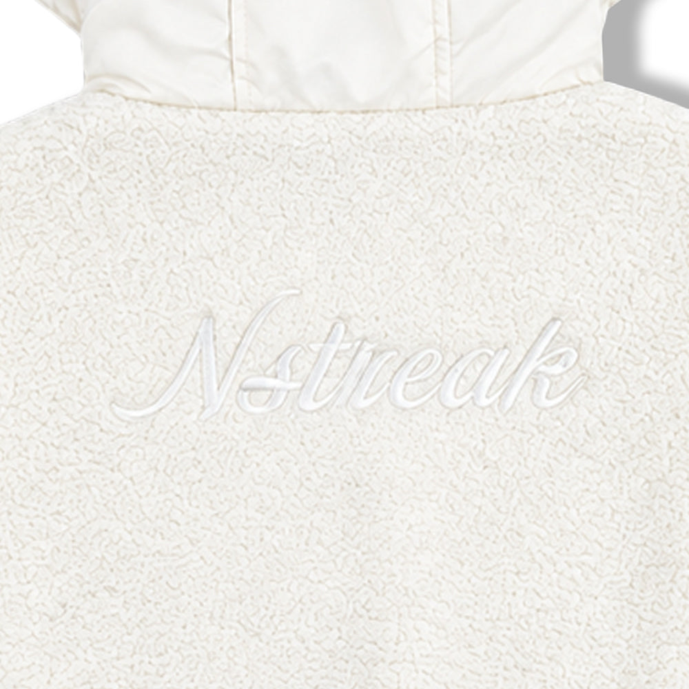 HOODIEループボアベストジャケット WOMEN / NSTB057W