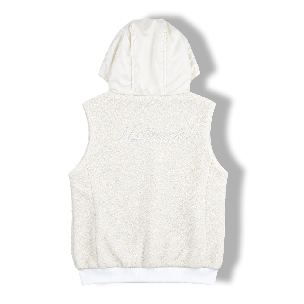 HOODIEループボアベストジャケット WOMEN / NSTB057W