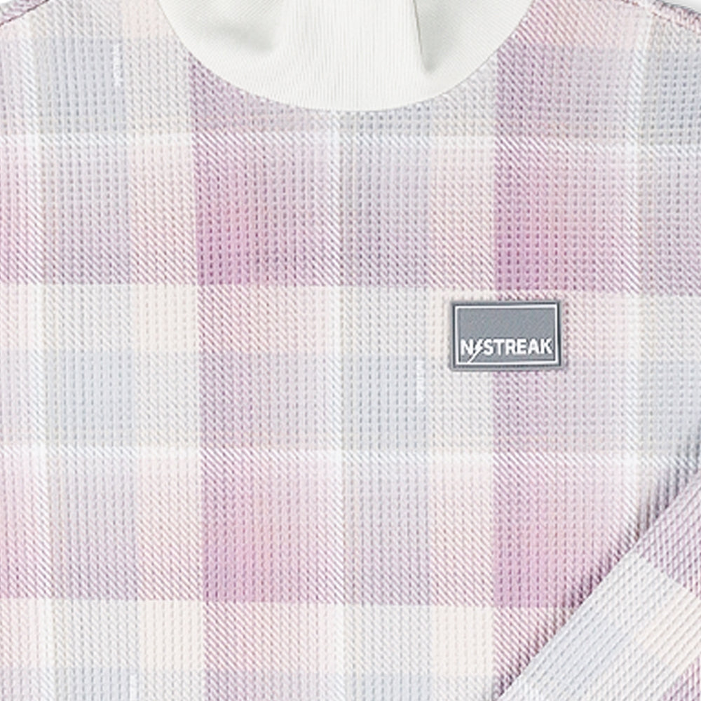 2WAYワッフルPTモックネック WOMEN / NSTB043W
