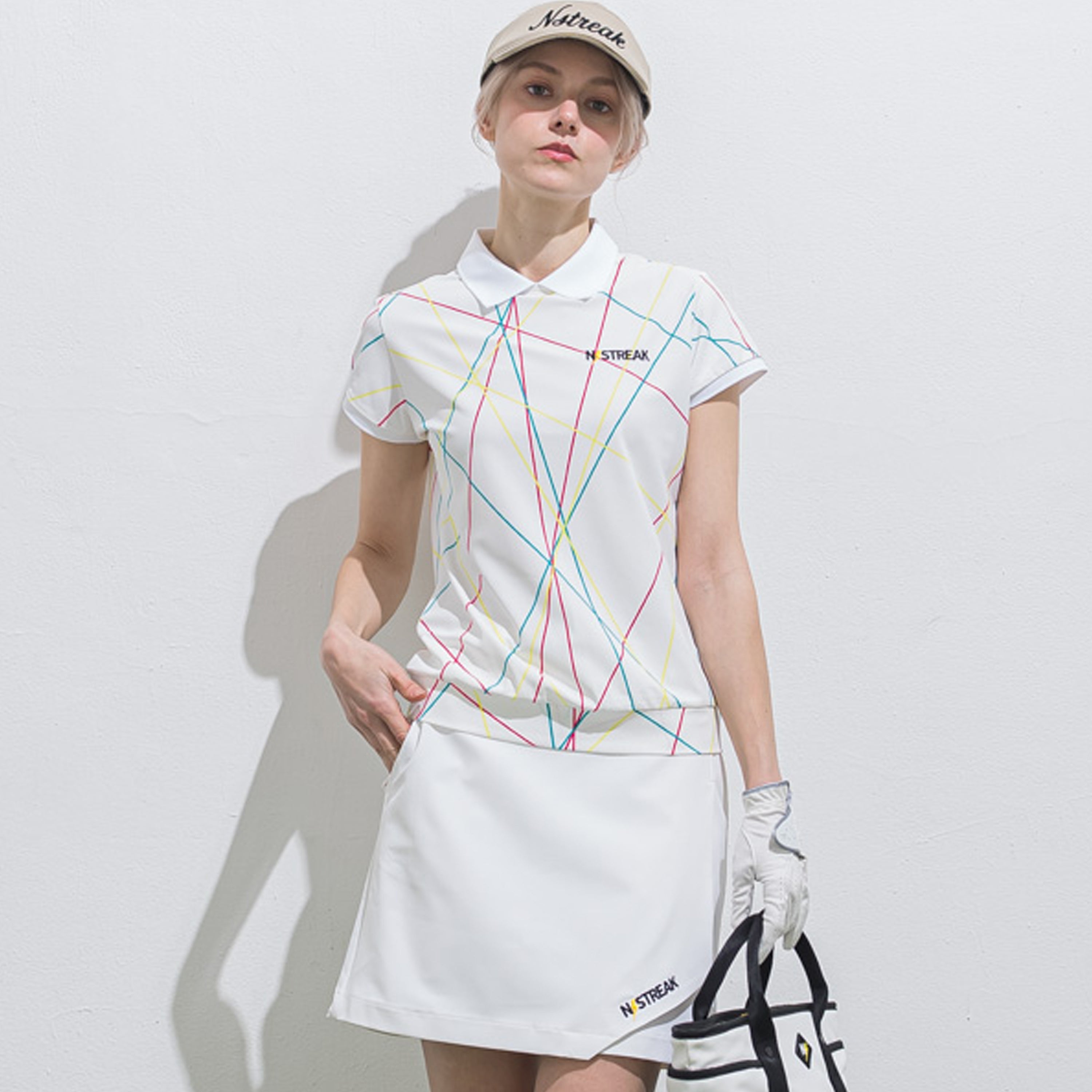 スパークリング半袖ポロ WOMEN / NSTB048W