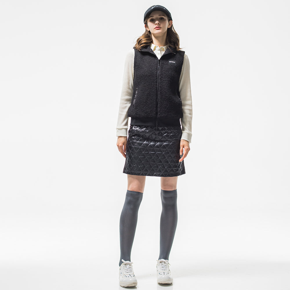 HOODIEループボアベストジャケット WOMEN / NSTB057W