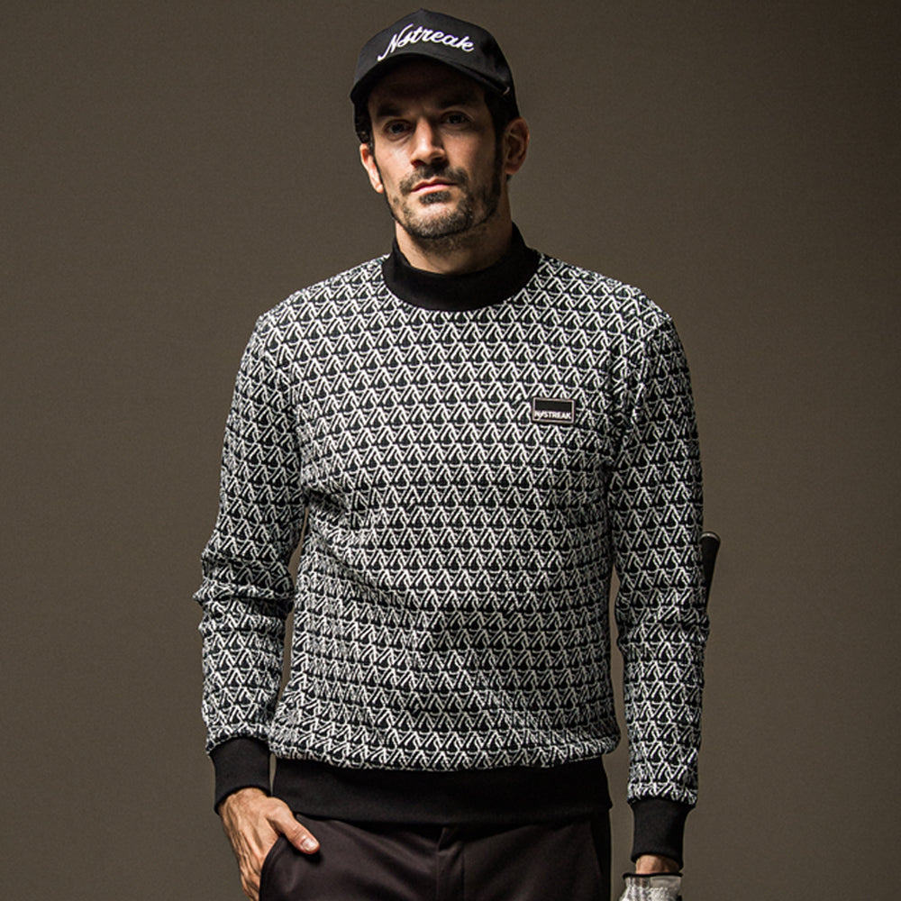 2WAYワッフルPTモックネック MEN / NSTB062M