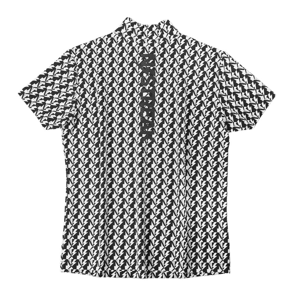 メッシュ半袖モックネック WOMEN / NSTB010W
