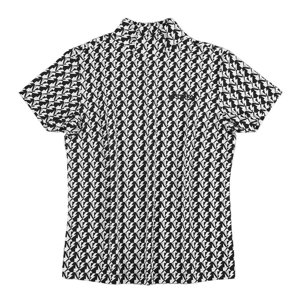 メッシュ半袖モックネック WOMEN / NSTB010W