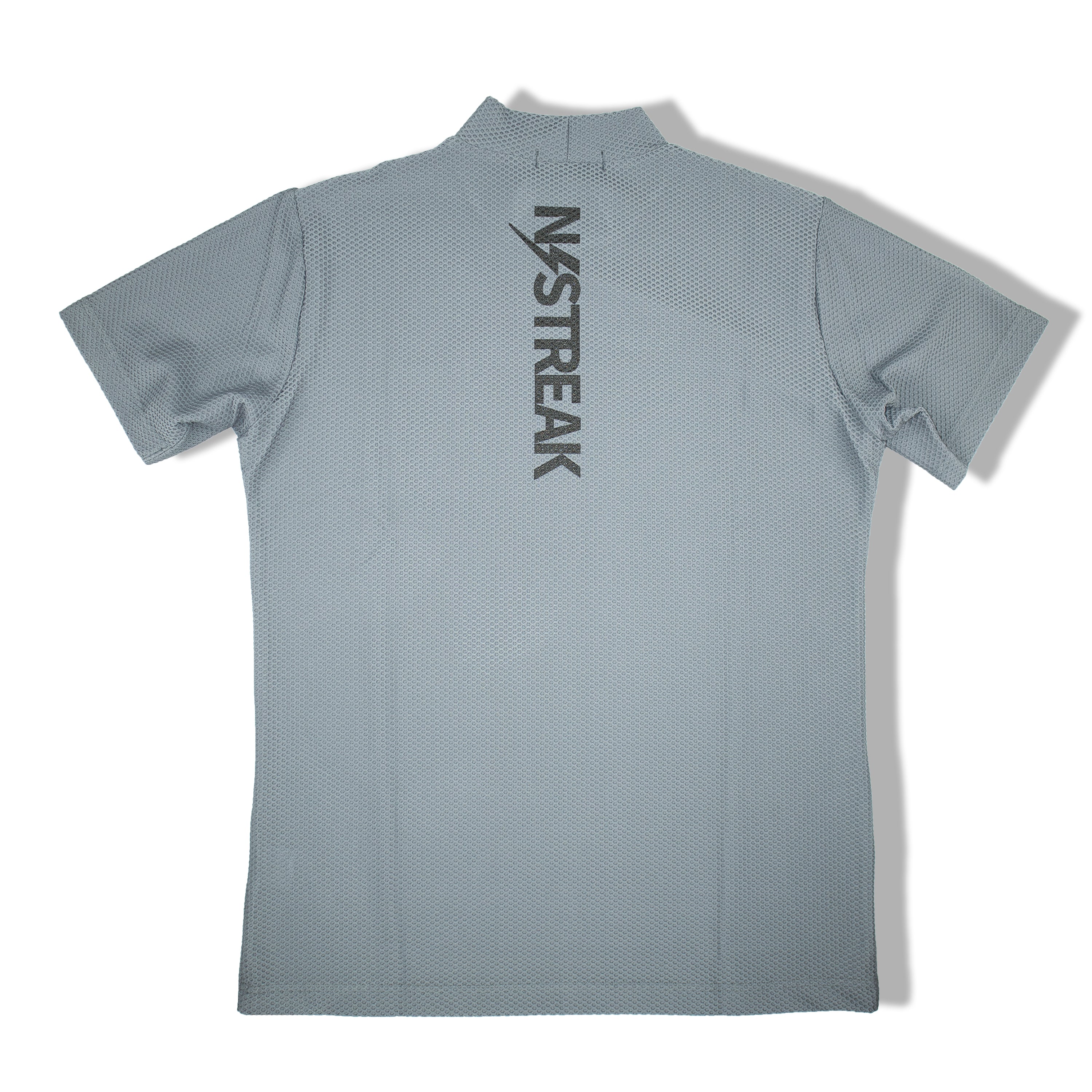 メッシュ半袖モックBGコラボ MEN / NSTB075M