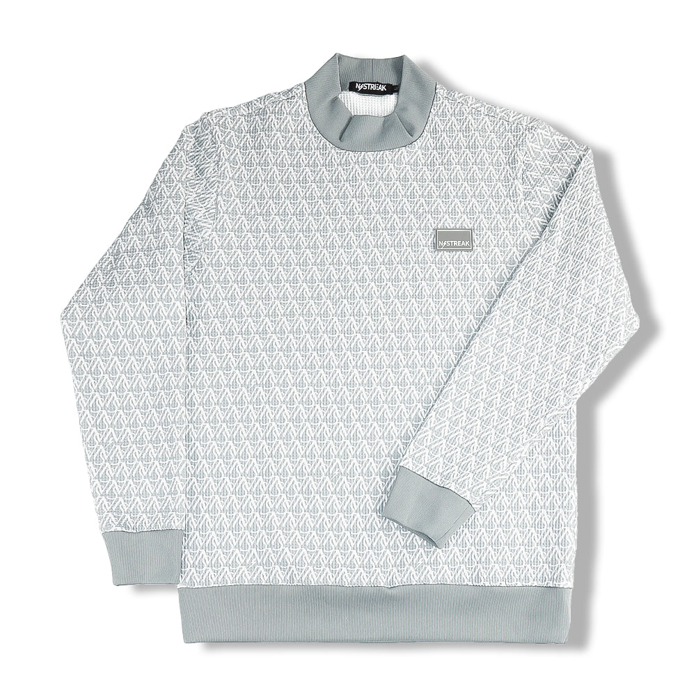 2WAYワッフルPTモックネック MEN / NSTB062M