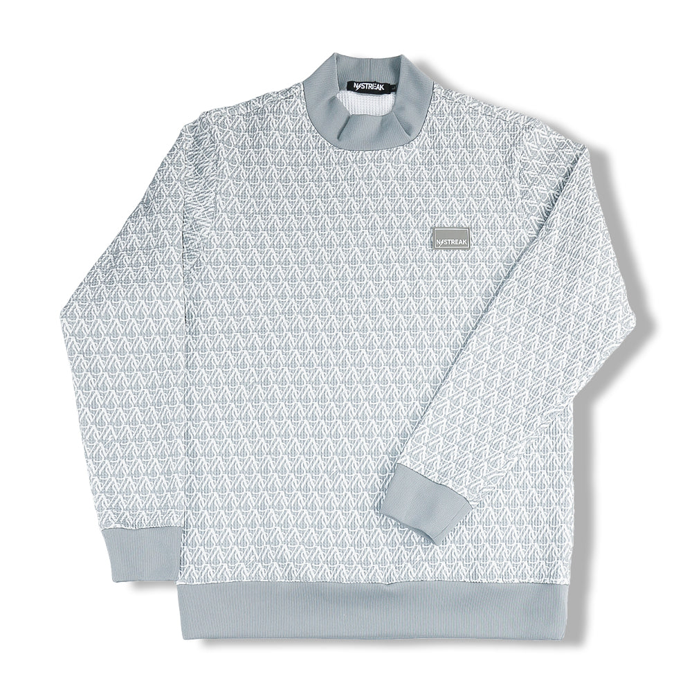 2WAYワッフルPTモックネック MEN / NSTB062M