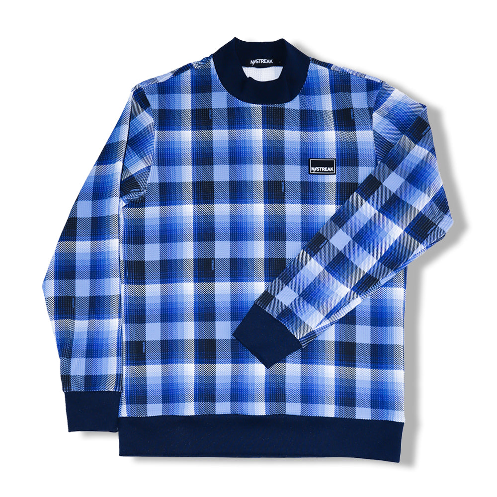 2WAYワッフルPTモックネック MEN / NSTB062M