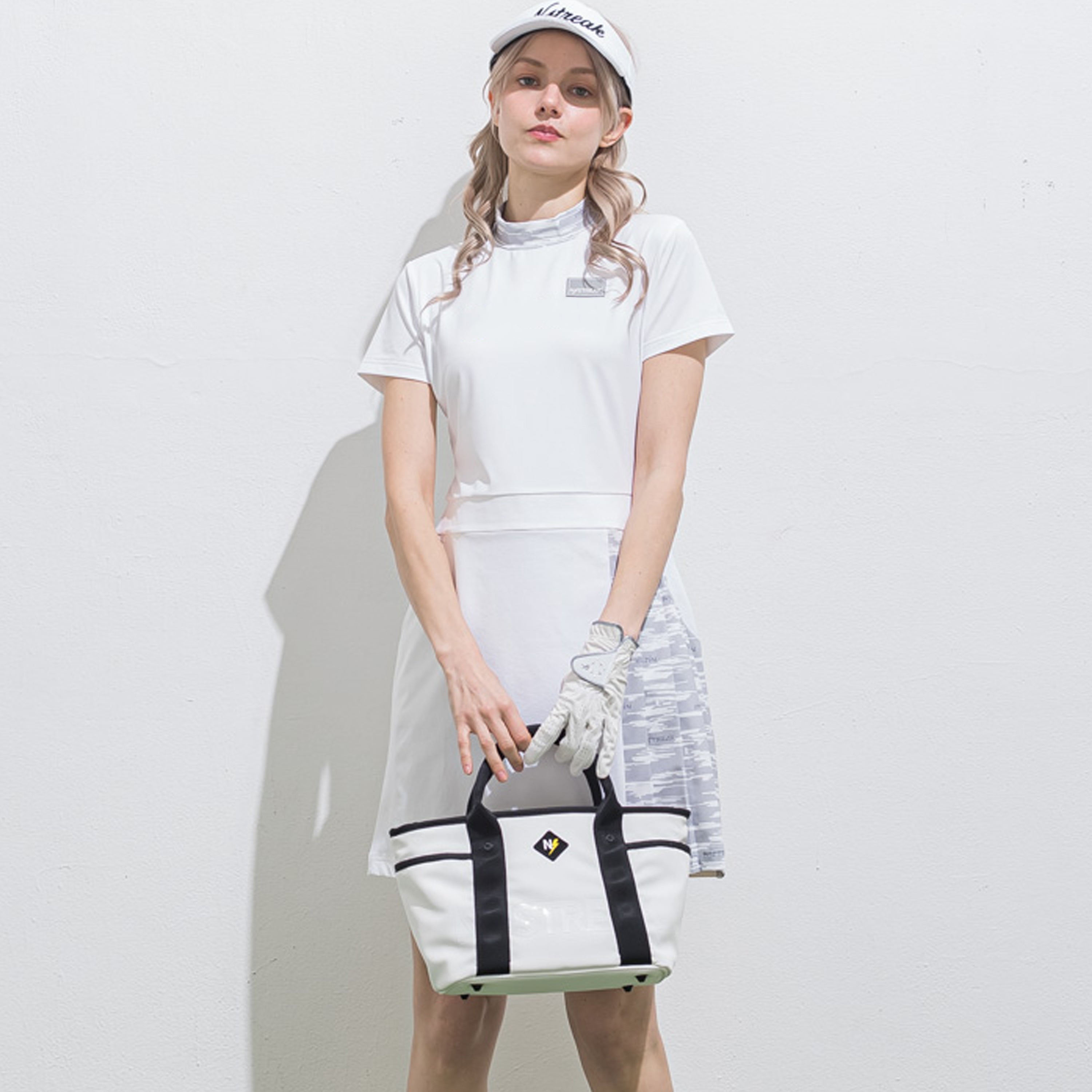 マルチファブリックワンピース WOMEN / NSTB051W