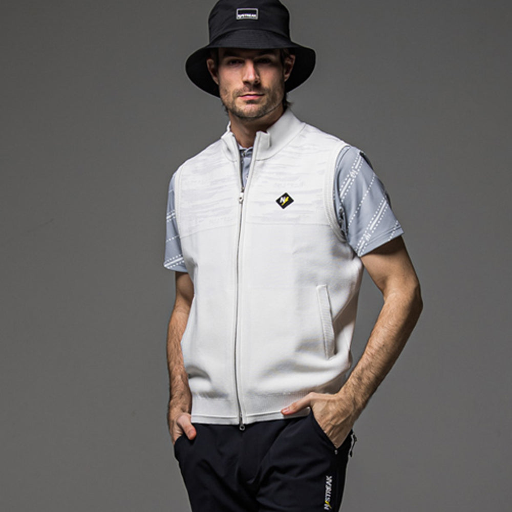 フルジップニットベスト MEN / NSTB074M