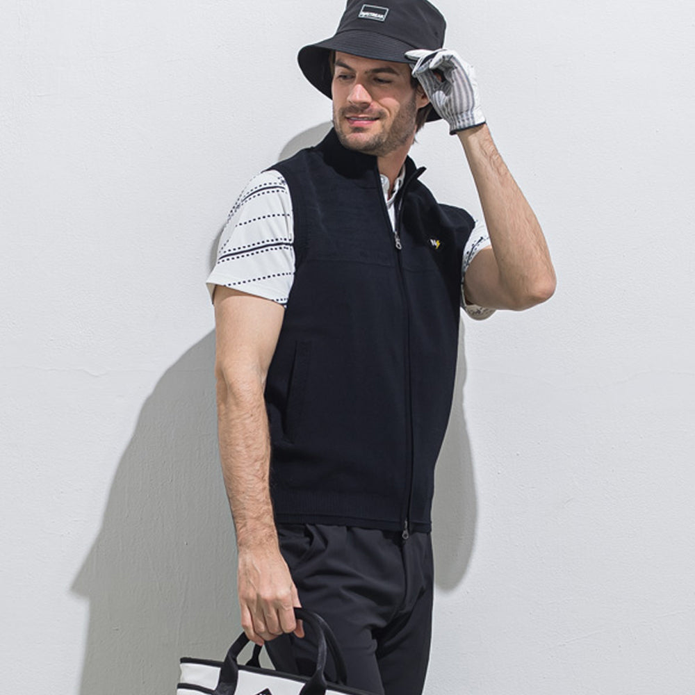 フルジップニットベスト MEN / NSTB074M