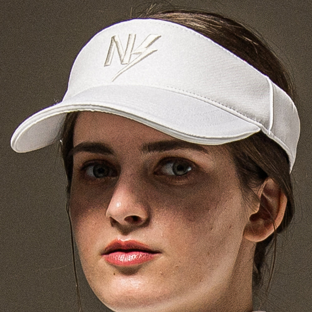 3Dロゴ刺繍サンバイザー / NSTA005N